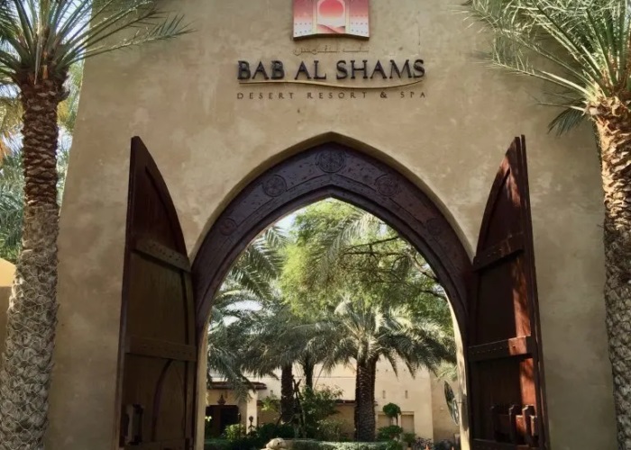 Bab Al Shams Resort Dinner At Al Hadeera Restaurant